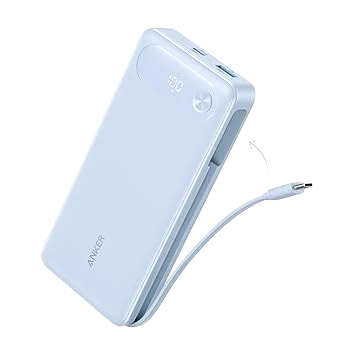 Anker Power Bank (20K, 87W, Built-In USB-C Cable) WM - Image 15