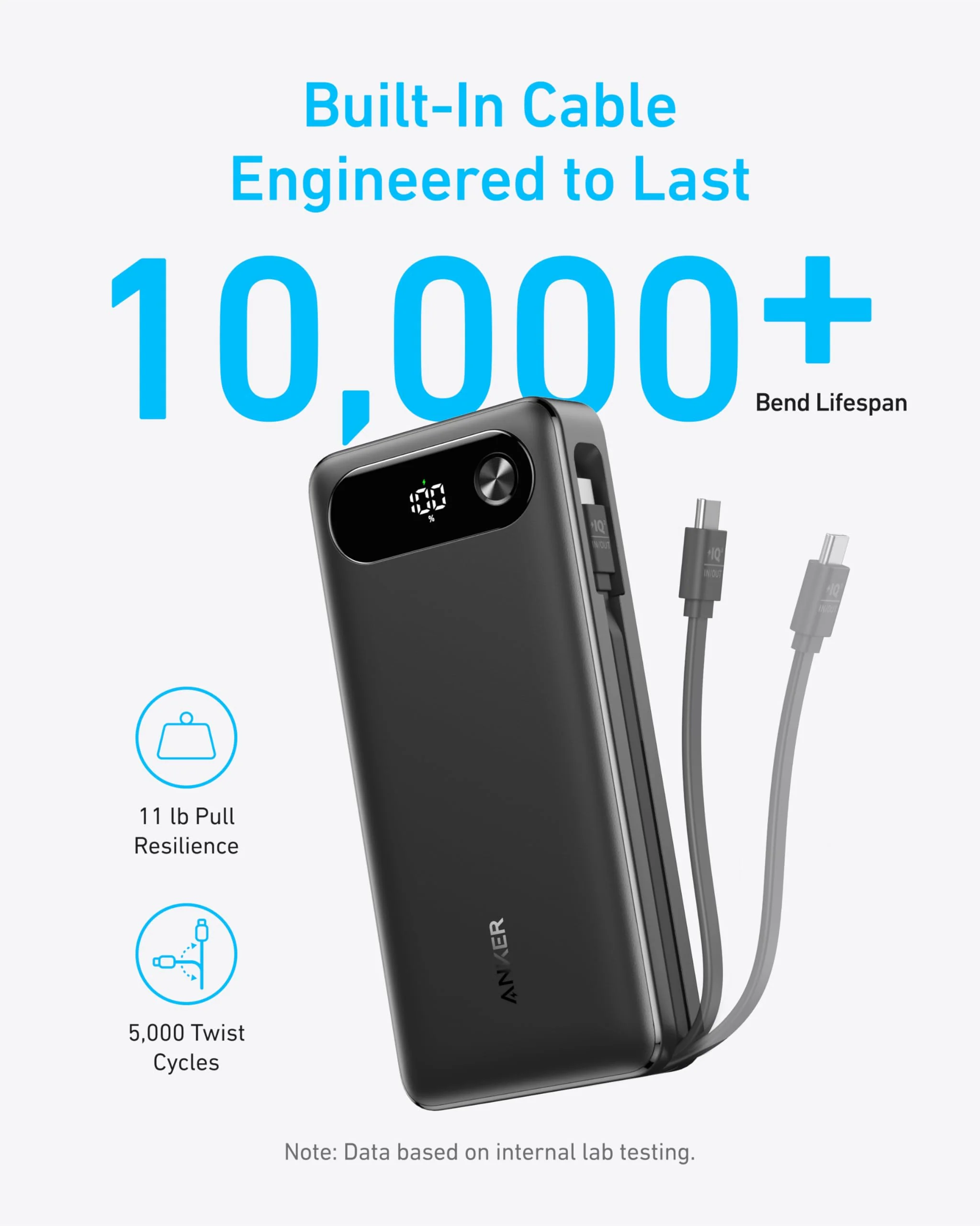 Anker Power Bank (20K, 87W, Built-In USB-C Cable) and Anker MagGo Pok (10K, Slim) - Image 6