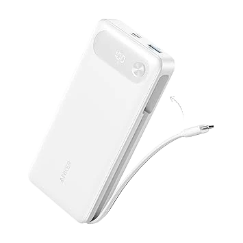 Anker Power Bank (20K, 87W, Built-In USB-C Cable) WM - Image 8