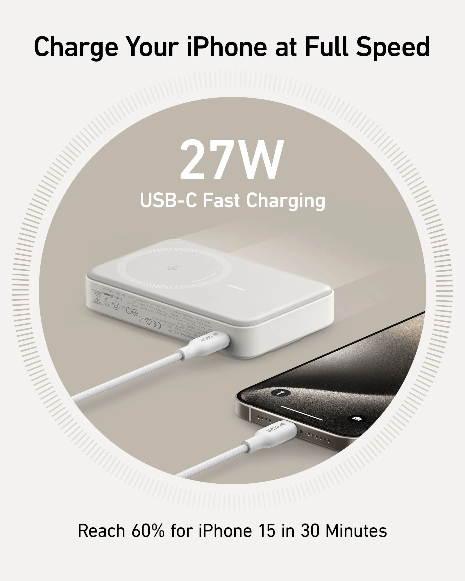 Refurbished Anker MagGo Power Bank (10K) - Image 7