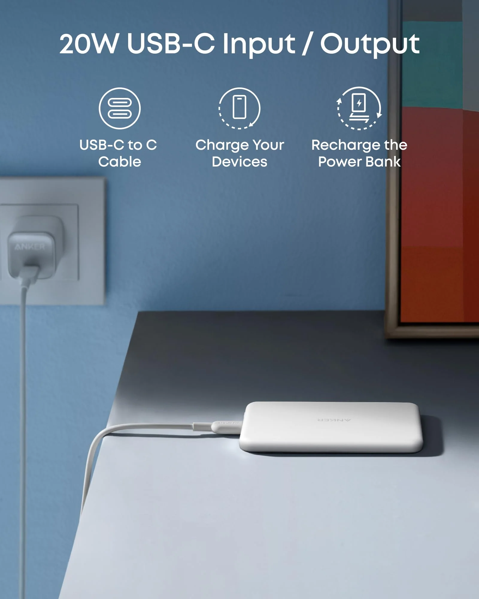 Refurbished Anker MagGo Power Bank (5K, Slim) - Image 4