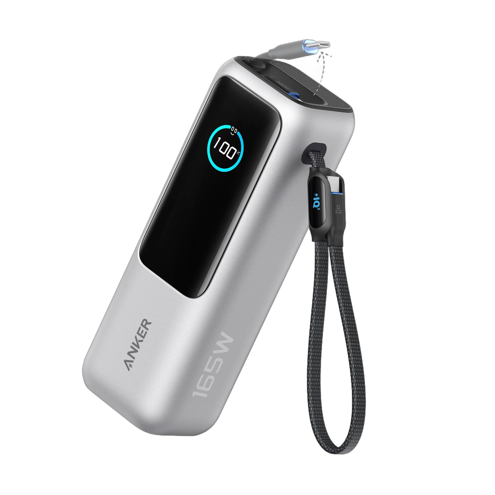 Anker Laptop Power Bank (25K, 165W, Built-In and Retractable Cables) | Customizable - Image 7
