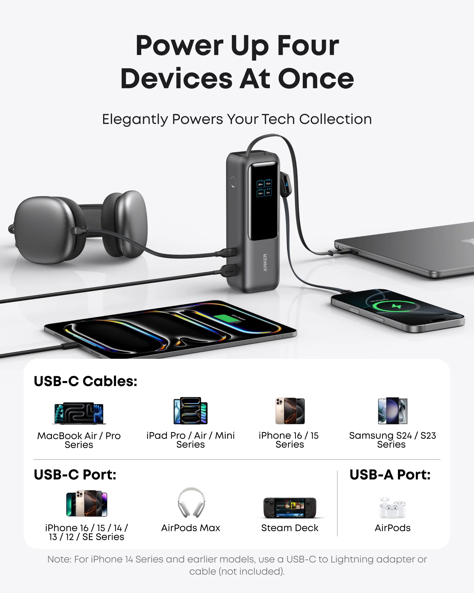 Anker Laptop Power Bank (25K, 165W, Built-In and Retractable Cables) - Image 29