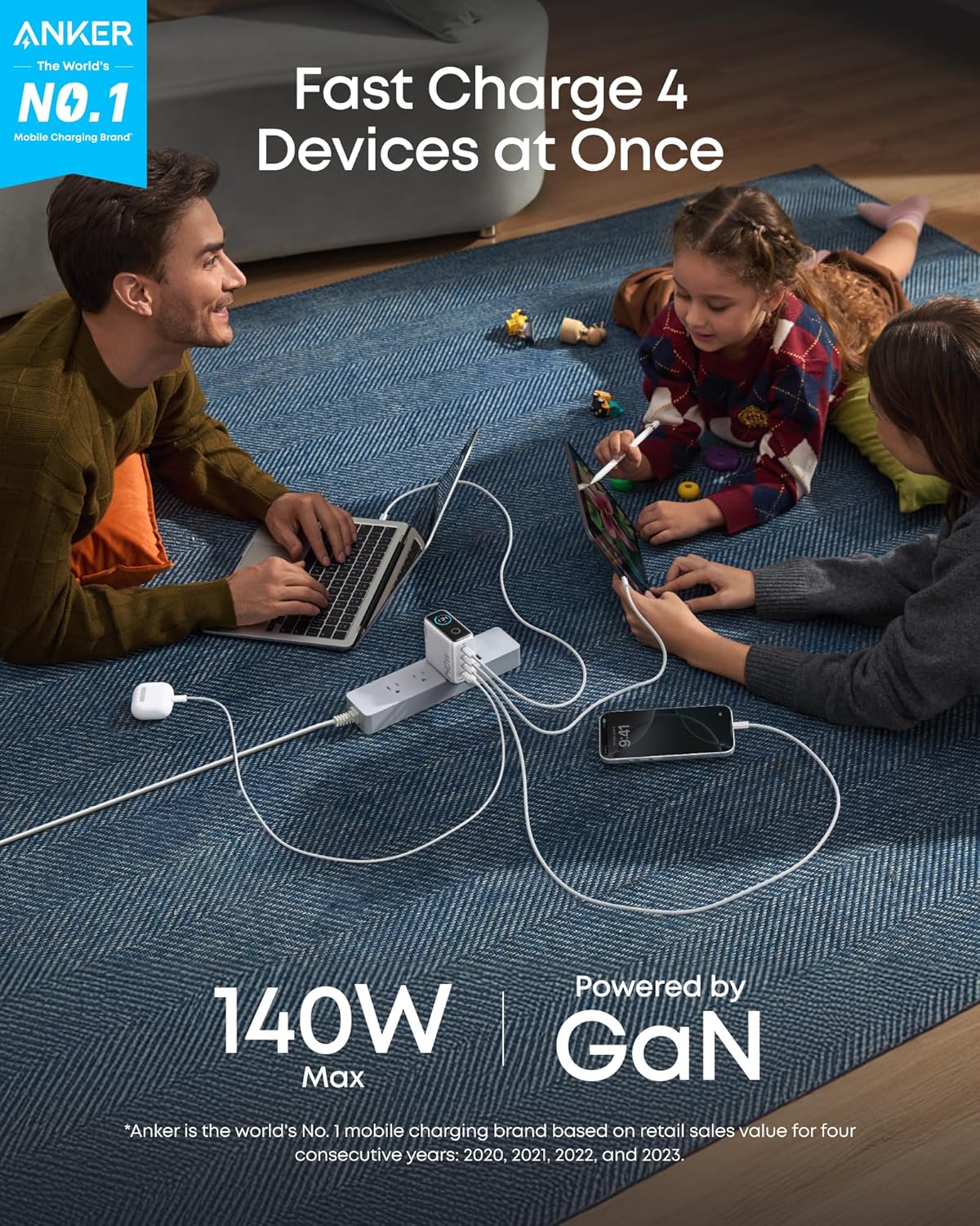 Anker Laptop Power Bank (25K, 165W, Built-In and Retractable Cables) - Image 61