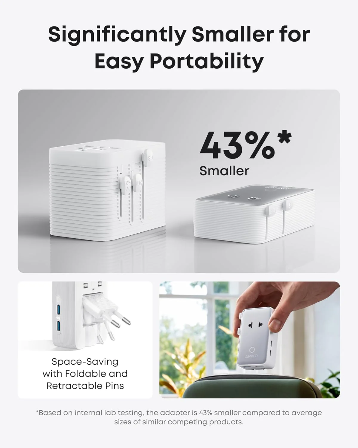 Anker Nano Travel Adapter (5-in-1, 20W, 2-Pack) - Image 4