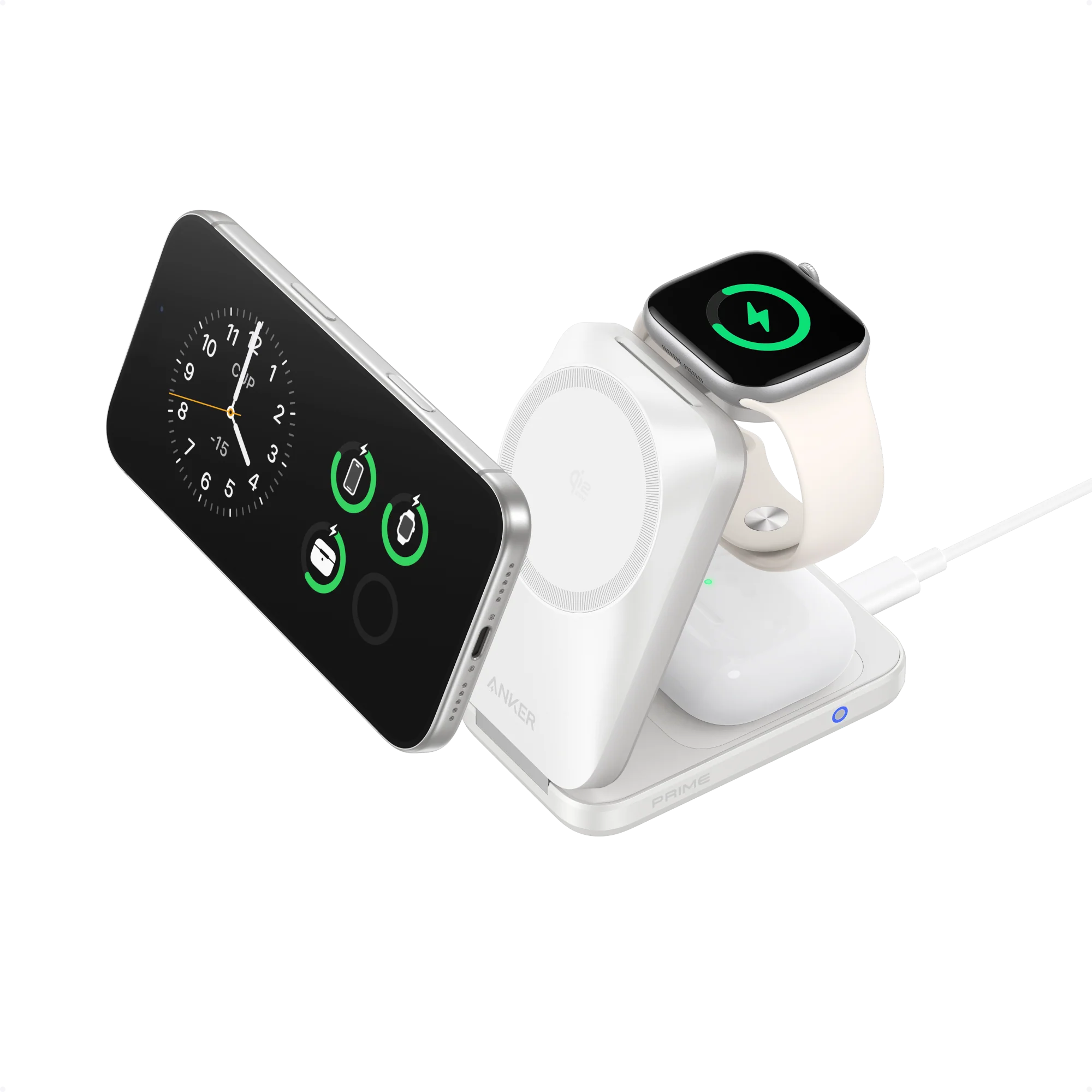Anker Prime Wireless Charging Station (3-in-1, MagGo, AirCool, Foldable) - Image 10