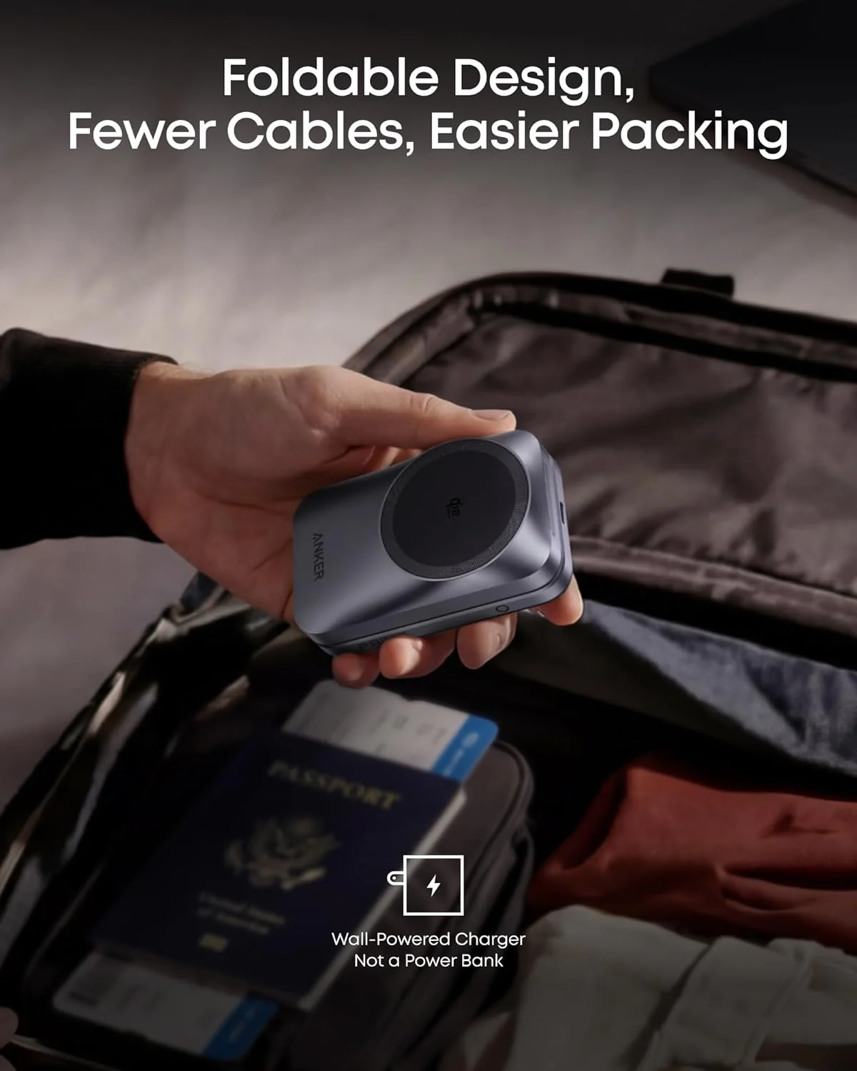 Anker Prime Wireless Charging Station (3-in-1, MagGo, AirCool, Foldable) - Image 8