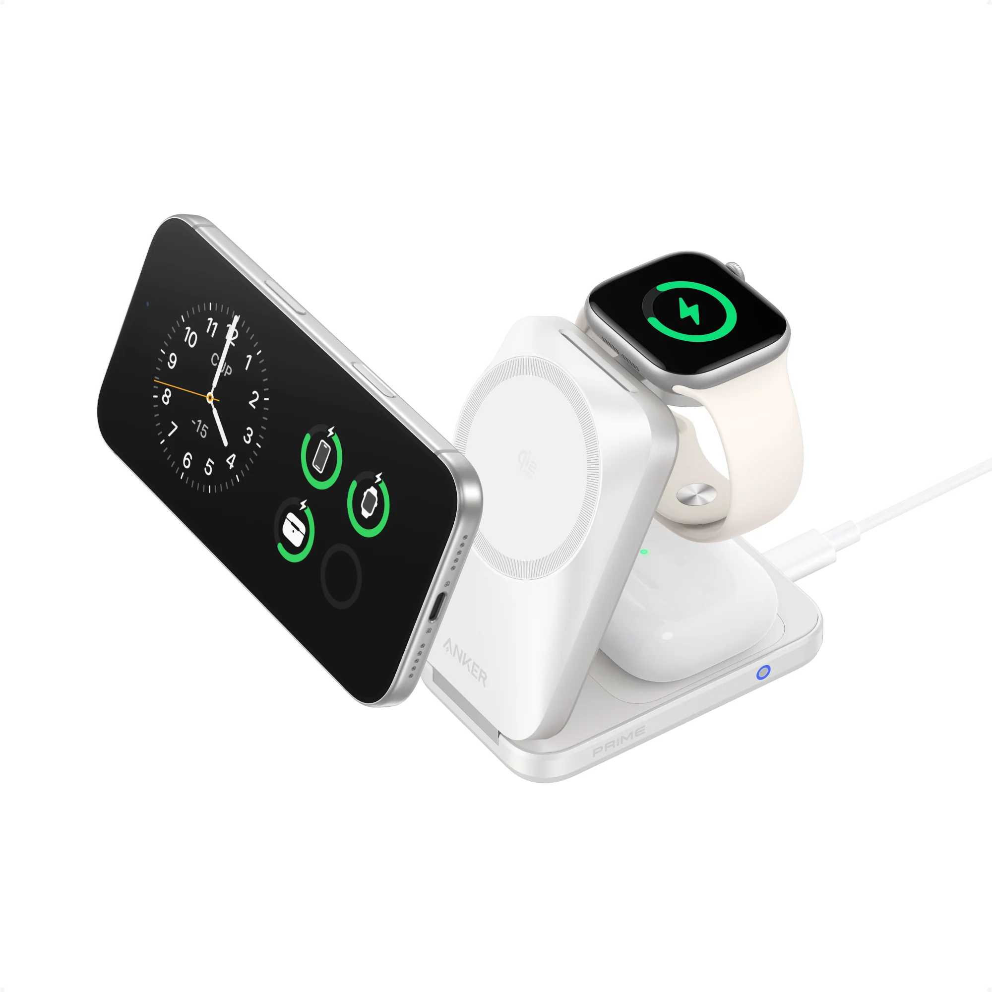 Anker Prime Wireless Charging Station (3-in-1, MagGo, AirCool, Foldable) WM - Image 11