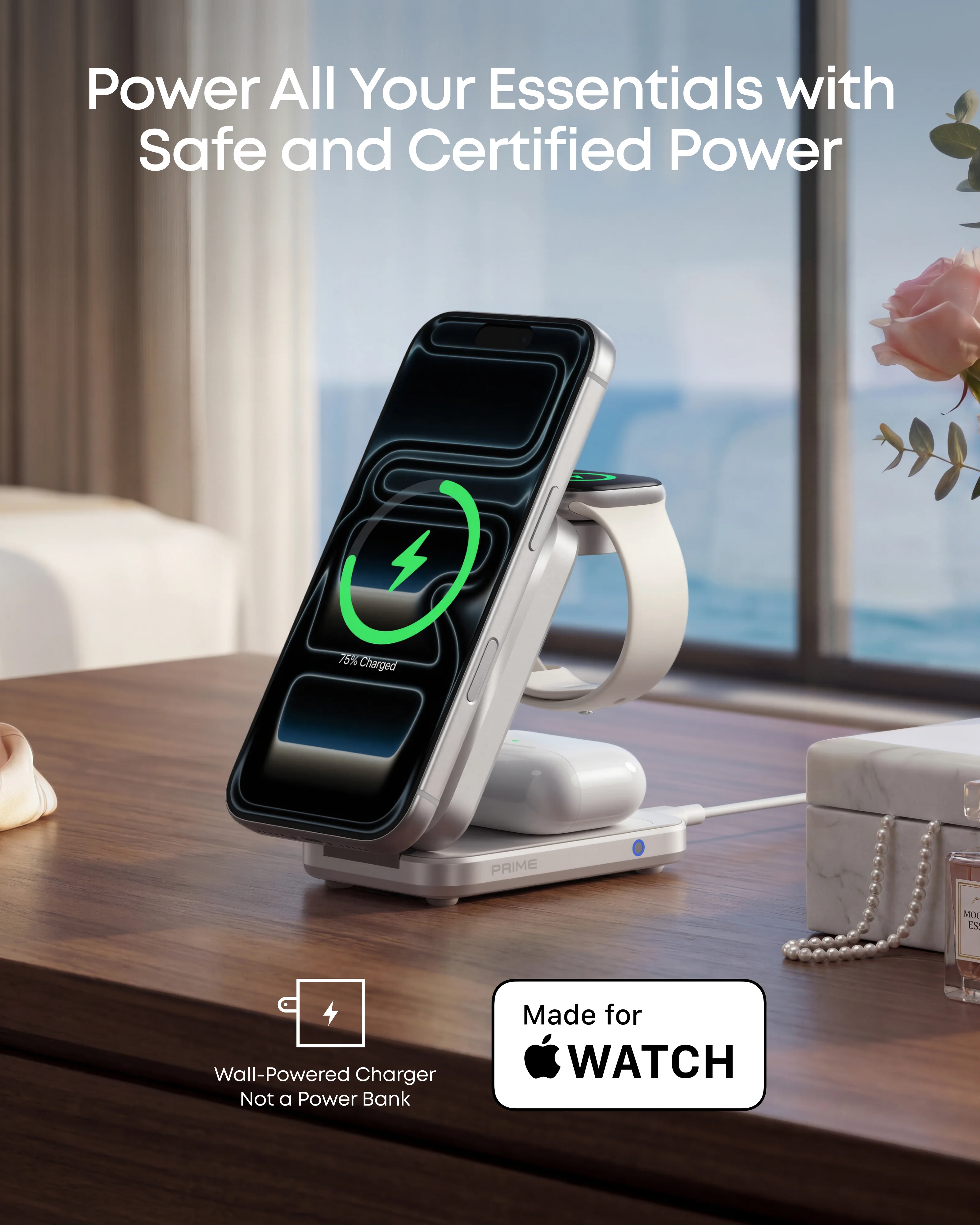 Anker Prime Wireless Charging Station (3-in-1, MagGo, AirCool, Foldable) - Image 13