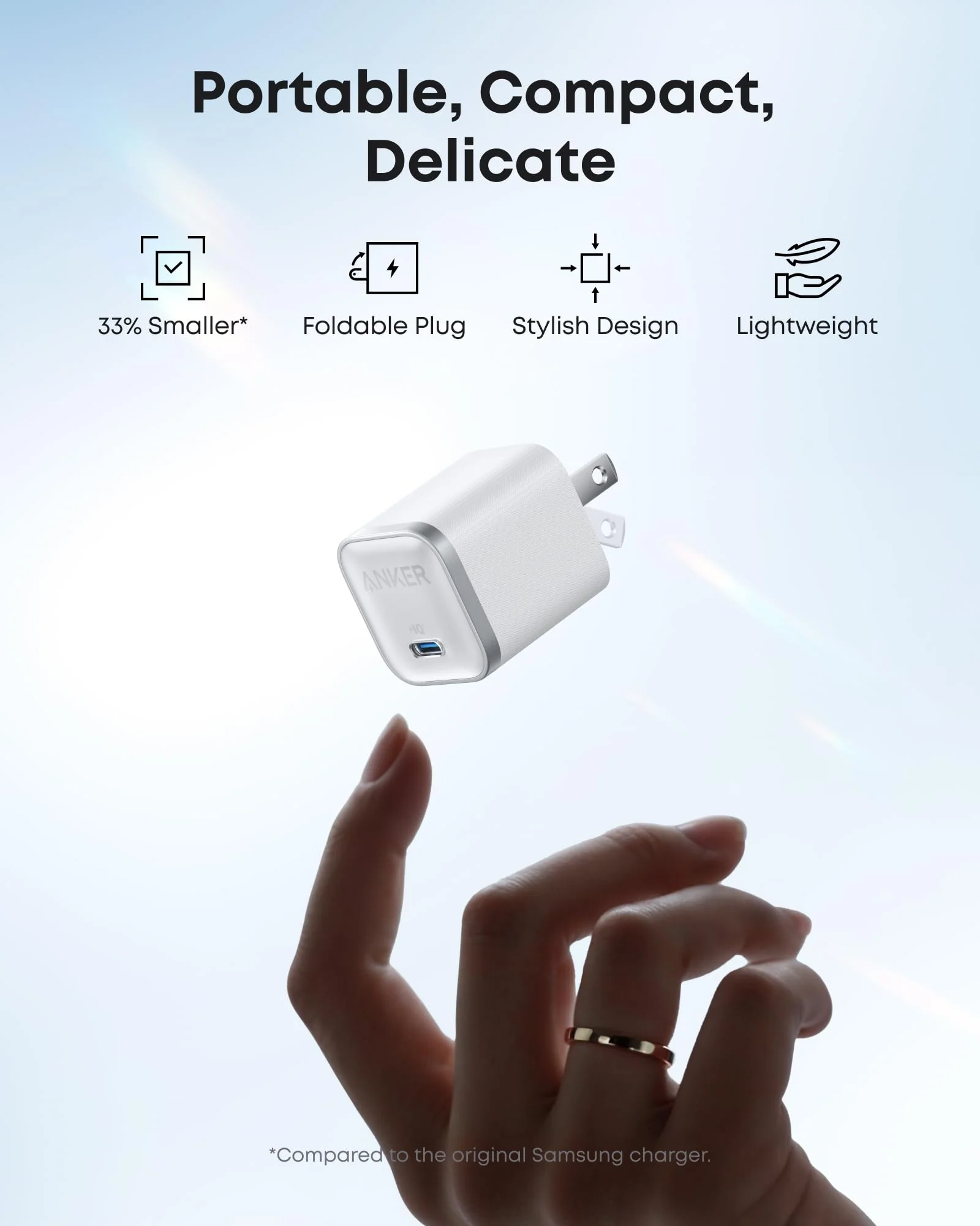 Anker Nano Charger (45W) with USB-C to USB-C Cable WM - Image 9