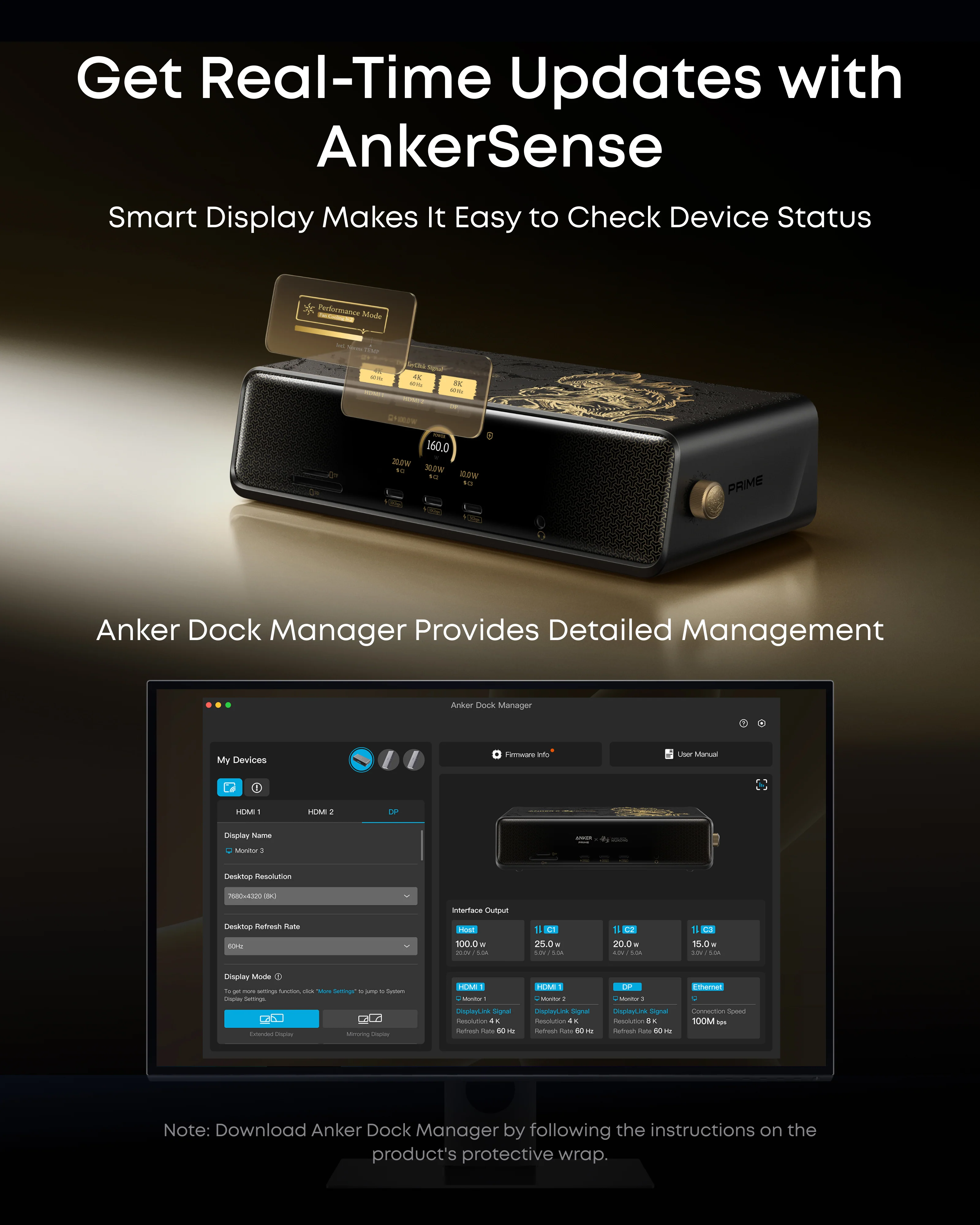 Anker Prime DL7400 Docking Station (14-in-1, Triple Display, DisplayLink) - Image 13