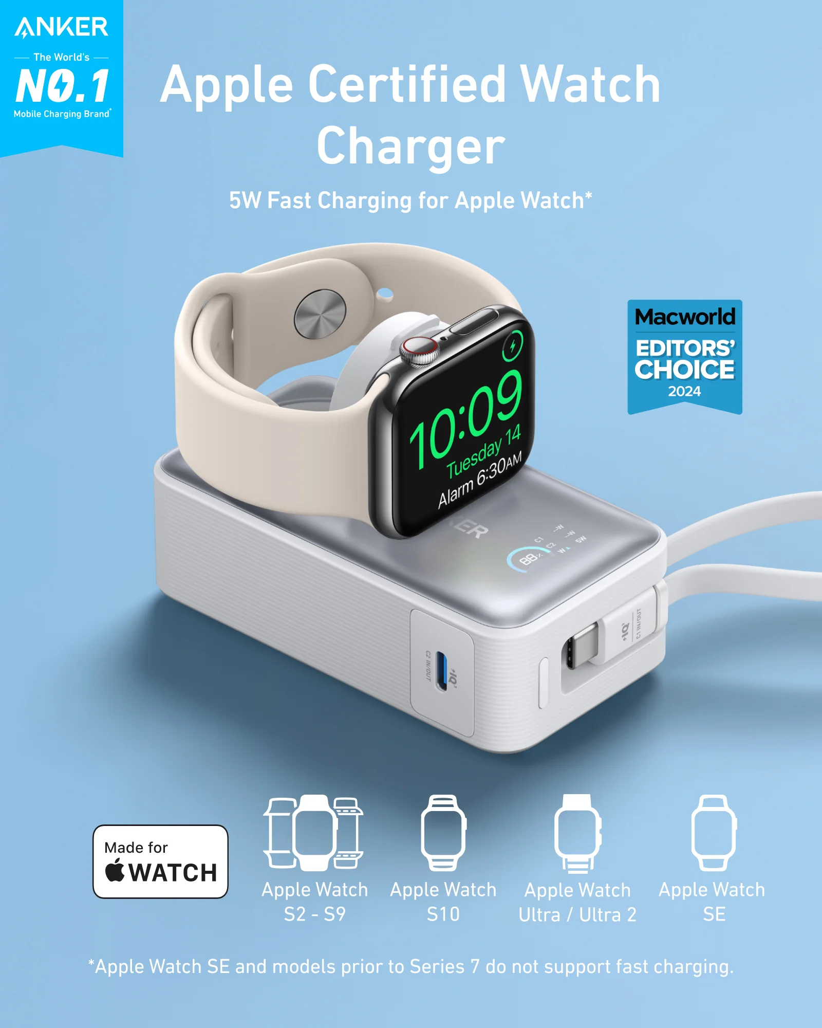 Anker MagGo Power Bank (10K, 35W, For Apple Watch) and Anker Nano Charger (35W, Built-In Retractable USB-C Cable) - Image 3