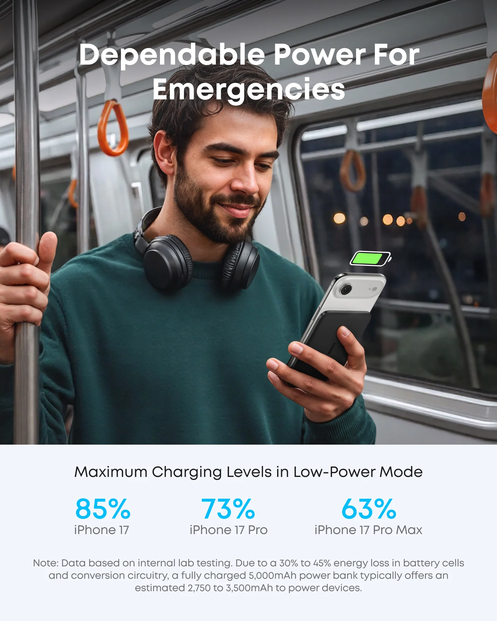 Anker Nano Power Bank (5K, MagGo, Slim, 2-Pack) - Image 5