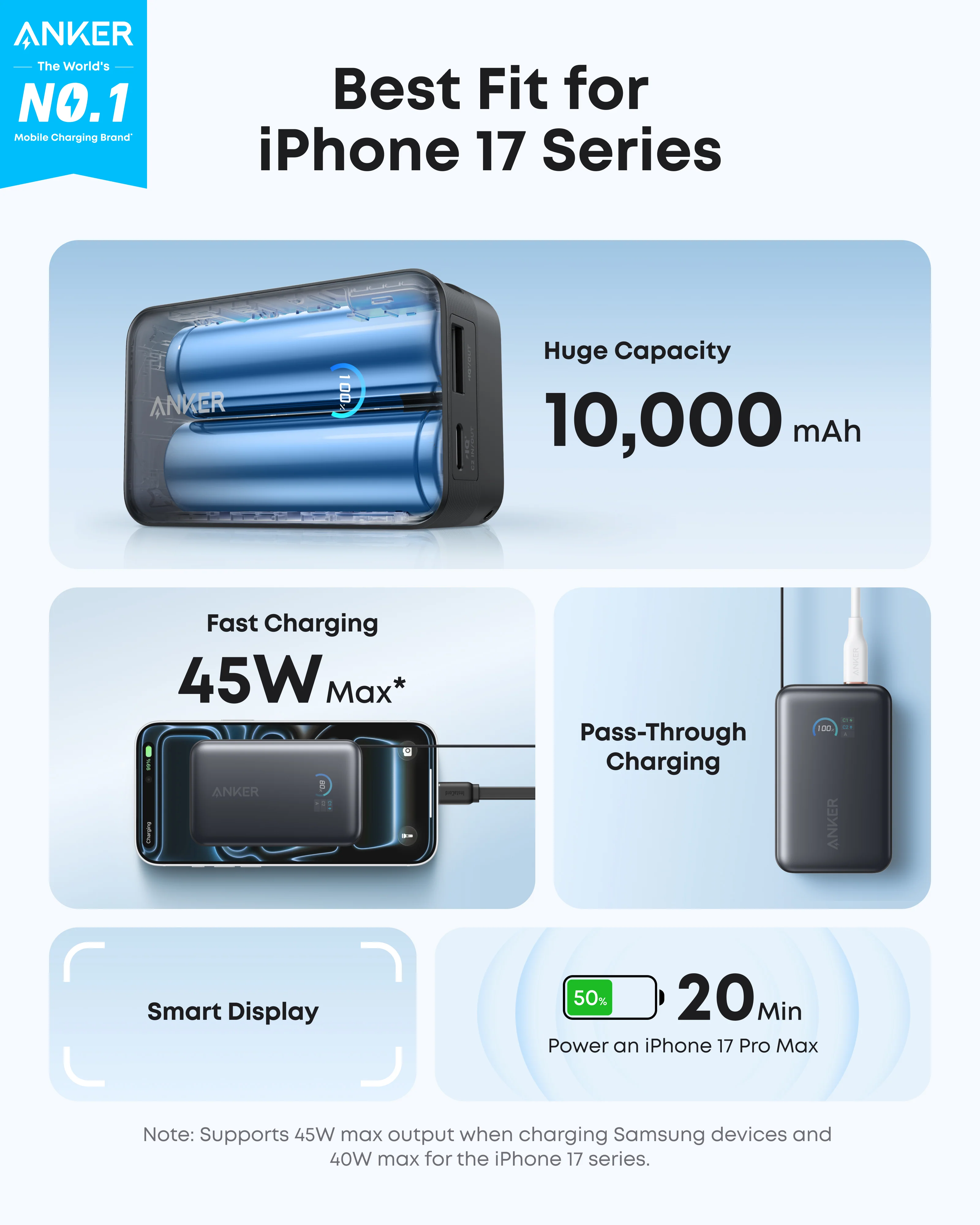 Anker Nano Charger (70W, 3 Ports) and Anker Nano Power Bank (10K, 45W, Built-In Retractable USB-C Cable) - Image 8