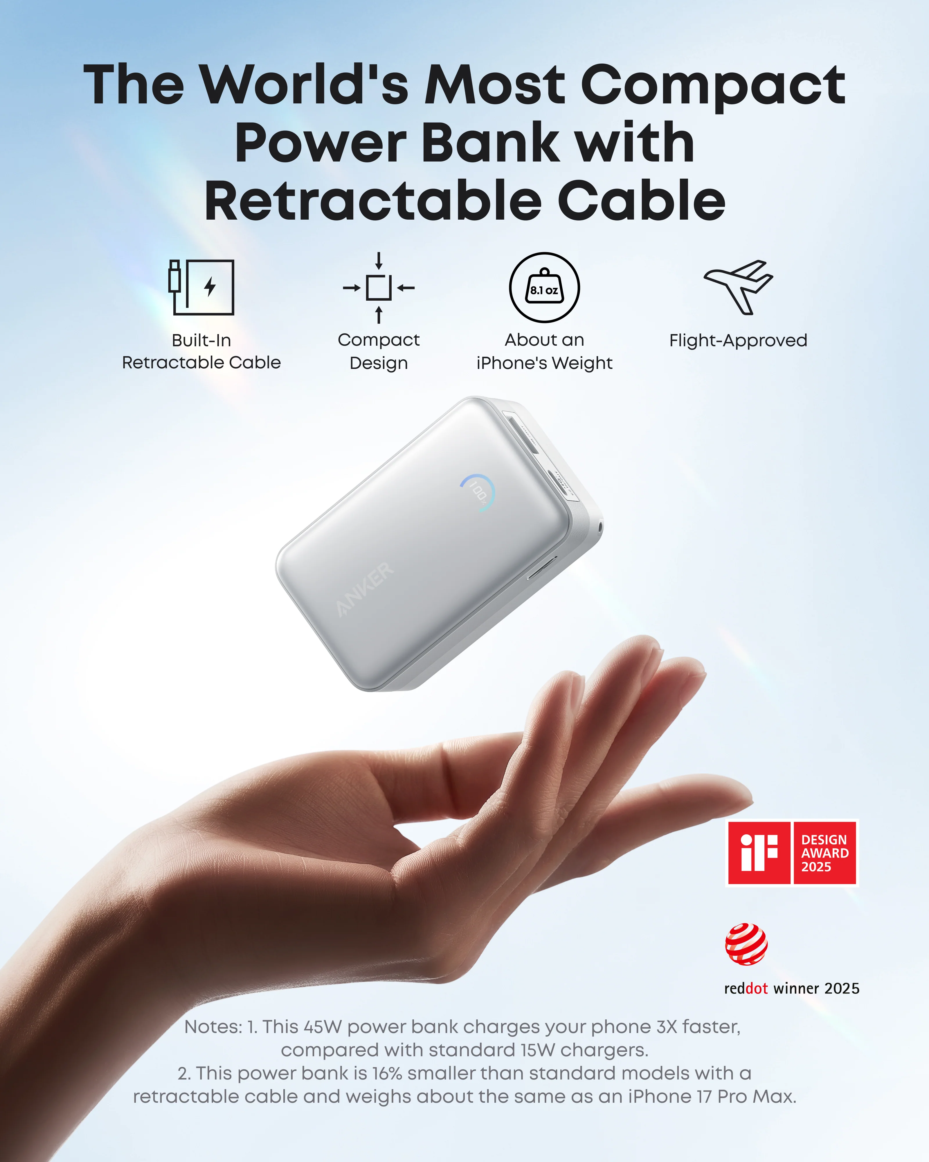 Anker Laptop Power Bank (25K, 165W, Built-In and Retractable Cables) and Anker Laptop Charger (140W, 4-Port, PD 3.1) with USB-C Cable and Anker Nano Power Bank (10K, 45W, Built-In Retractable USB-C Cable) - Image 27